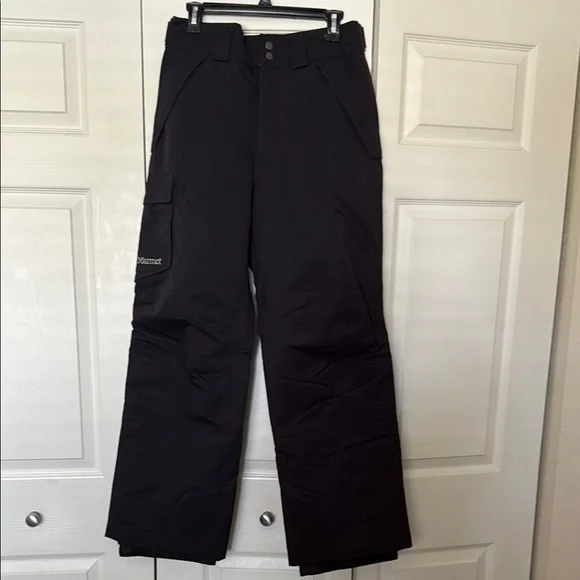 Marmot Black insulated Motion Ski Pants Outdoor Essential excellent condition - Picture 2 of 12